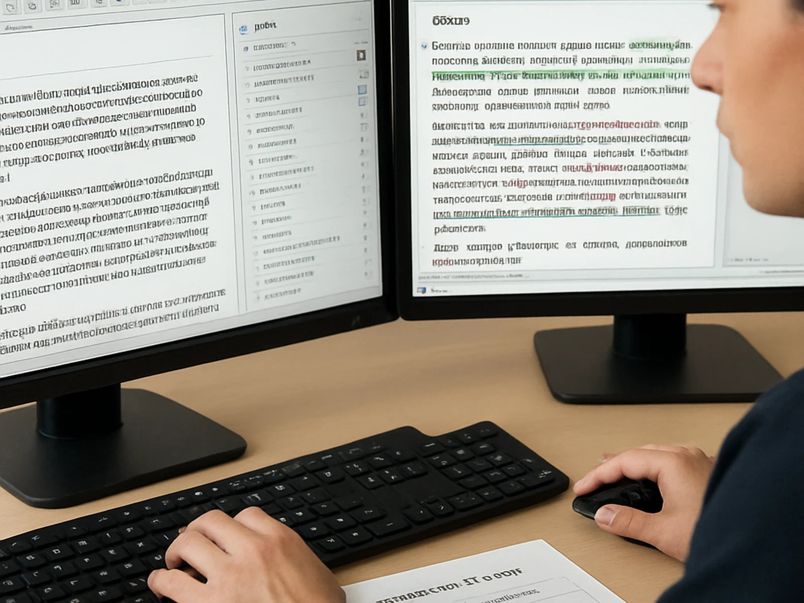 Navigate the translation